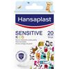 BEIERSDORF SPA Hansaplast Kids Sensitive Animals Cerotti Bambino 20 Pezzi Assortiti