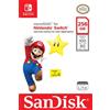 Nintendo MEMORY CARD NINTENDO SWITCH SanDisk MicroSDXC 256GB MICRO SD MARIO MEMORIA