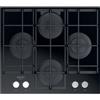 Hotpoint Ariston Piano Cottura 4 Fuochi a Gas 60 cm Incasso Nero HAGS 61F/BK