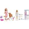 Barbie Playset Cuccioli Appena Nati - Playset con Bambola e Cane che (n8a)