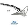 Inox Nautica ANCORA ORCA 15 KG IN ACCIAIO SPECIALE ZINCATO ORMEGGIO BARCA
