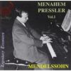 Felix Mendelssohn Menahem Pressler: Mendelssohn - Volume 1 (CD) Album