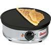 Sirman Crepiera tonda ceramicata con bordo rialzato Modello CREPES2B H.13.5 Diam.40