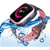 Forever KW-500 smartwatch bambini orologio bambino giochi macchina fotografica offerte di primavera smart watch gps wi-fi 4G rosa