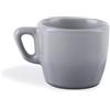 Excelsa Tazzina caffe' Eclipse ml.70 ceramica grigio cod.61525