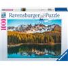 Ravensburger - Puzzle Lago di Carezza, 1000 Pezzi, Idea regalo, per Lei o Lui, Puzzle Adulti