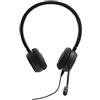 Lenovo Pro Wired Stereo VOIP Cuffia Padiglione auricolare Nero