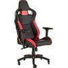 Corsair T1 Race Sedia da gaming per PC Nero, Rosso CF-9010013WW