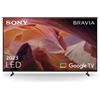 Sony Smart TV 85" 4K UHD HDR LED e sistema Google Tv Bravia X80L KD-85X80L