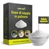 Sepia King Sepia-King - Polvere di Osso di Seppia - Polvere di Calcio per Tartarughe, Drago Barbuto e Rettili - Ossa di Seppia Macinate - Spolverare Mangime e Insetti - Calcio per lumache - 50 g