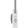 ATTAS Matofix - Avvolgitore elettrico per cinghia da 23 mm, a incasso, forza di trazione fino a 45 kg, tempi di guida fissi, con spina di alimentazione, colore: Bianco