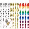 Taozoey Dissuasori per Piccioni, 12 Pezzi Spirale Riflettente, Repellente per Uccelli Riflettente, Anti Piccioni, Scaccia Piccioni, Dissuasori per Uccelli