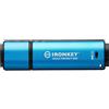 KINGSTON TECHNOLOGY Pendrive Kingston IronKey Vault Privacy 50 64 GB USB C 3.2 blu nero