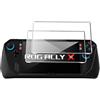 FDHYFGDY [2 Pezzi pellicole protettive per ROG Ally/ROG Ally X 2024/MSI Claw A1M vetro temperato, vetro protettivo durezza 9H, antigraffio, antibolle, protezione schermo HD