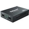 10Gtek® 1.25G/2.5Gbps Two Ports SFP Mode Converter, SFP Repeater (Without Transceiver), European Power Adapter
