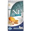 N&D OCEAN Farmina N&D Ocean Adult Mini Crocchette Per Cani Adulti Di Taglia Piccola Con Merluzzo, Farro, Avena e Arancia Formato 2,5 Kg