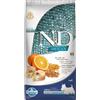 N&D OCEAN Farmina N&D Ocean Adult Mini Crocchette Per Cani Adulti Di Taglia Piccola Con Merluzzo, Farro, Avena e Arancia Formato 7 Kg