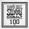 Ernie Ball 10697 - Corda basso al dettaglio Slinky Cobalto - filé Cobalto 100
