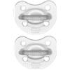 CHICCO GOMMOTTO SILICONE CRYSTAL 2-6 MESI 2 PEZZI