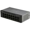 Cisco Switch di rete Cisco Small Business SF110D-16HP Non gestito L2 Fast Ethernet (10/100) Supporto Power over (PoE) 1U Nero [SF110D-16HP-EU]