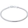 Bling Jewelry Catena Di Serpente Starter Charm Si Adatta Bracciale Europeo Perline Per Le Donne Adolescente Forte .925 Argento Chiusura Aragosta