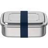THERMOcafé by THERMOS TC Sandwich Box 1,00 l, in acciaio inox non verniciato, con nastro in tessuto, per università, scuola, ufficio, lavabile in lavastoviglie