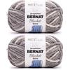 Bernat Blanket Extra Chunky Filato acrilico in ciniglia - Confezione da 2