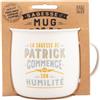 Mug Nomade - Tazza da tè e caffè personalizzata Patrick - Regalo per uomo