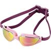Fashy Occhialini da nuoto Splash I Mirror con chiusura speciale, rosa
