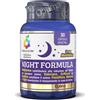 OPTIMA NATURALS SRL Optima Naturals Colours Of Life Night Formula 30 Capsule