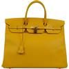 Hermès Pre-Owned - Borsa a mano Birkin 40 2003 - Donna - pelle di vitello - Taglia unica - Giallo