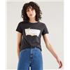 LEVI'S ® Levi's® T-Shirt THE PERFECT TEE BATWING DREAMY Donna Colore Nero