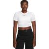 Nike W Nsw Essential Slm Crop T Shirt Donna