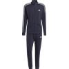 ADIDAS Tuta Fitness Uomo Adidas 3-Stripes Essentials Tracksuit - Colore Blu/Bianco