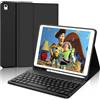 YNNHUDEEP Tastiera iPad 9 Generazione, Cover iPad 10.2 con Tastiera, Custodia Tastiera Italiano Bluetooth per iPad 8, iPad 7, iPad Air 3, iPad Pro 10.5, Nero