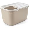 savic Toilette per gatti Savic Hop In Giant -Toilette moka / bianco