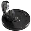 Disco gommato Kg 20 per bilanciere