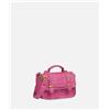 The Bridge Ester baby school bag, borsa con tracolla, pelle rosa lipstick 041804
