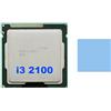 Yuattory Per Core I3 2100 CPU Processore LGA1155 + Pad Termico 3 MB Dual Core CPU Desktop per Scheda Madre B75 USB Mining