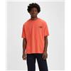 LEVI'S ® Levi's® T-Shirt Stampata Squadrata da Skater Arancione Uomo