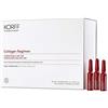 Korff Collagen Age Filler Fiale 28 Giorni, Antirughe Tonificanti con Collagene Marino e Acido Ialuronico, 28 fiale monodose