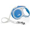 flexi guinzaglio New Comfort L, cinghia 5m, max. 6kg, blu