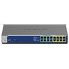 Netgear GS516UP Switch Non Gestito Gigabit Ethernet 10-100-1000 Supporto Power Over Ethernet Grigio