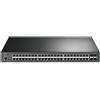 TP-Link TL-SG3452P Switch di Rete Gestito L2-L2 Gigabit Ethernet 10-100-1000 Supporto Power over Ethernet Nero