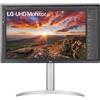LG 27UP85NP-W Monitor per Pc Ultra Hd Nero