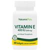 Nature's Plus Vitamina E 400 UI Integratore Antiossidante 60 Capsule