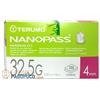 terumo Ago Nanopass 32,5g 4mm 100pezzi