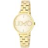 Liu Jo Jeans Orologio donna solo tempo Liu Jo Couple Plus dorato acciaio con cristalli TLJ2040