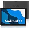 YUMKEM Tablet 10 Pollici, Tablet Android 11 CPU 8-Core, Touch Screen IPS 1280P HD, 6000mAh, 4GB RAM 64GB ROM 1TB Espandibile, 5MP + 8MP, WiFi, BT 5.0, Type-C, Stereo, Nero