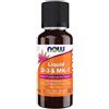 Now Foods Vitamina D3 62,5 mcg (2500 UI) e K2 MK-7 100 mcg 30 ml Liquido